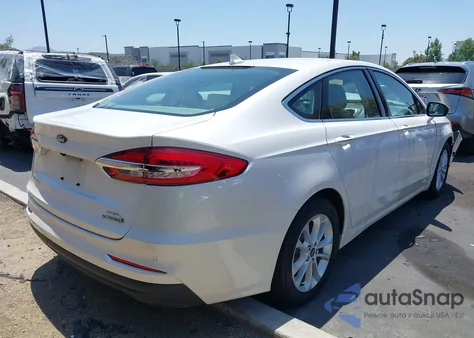 2019 Ford Fusion Hybrid Sel from USA, damaged, VIN 3FA6P0MU4KR235948